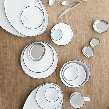 Salt plate with dots - Ø 13.8 cm - Broste Copenhagen