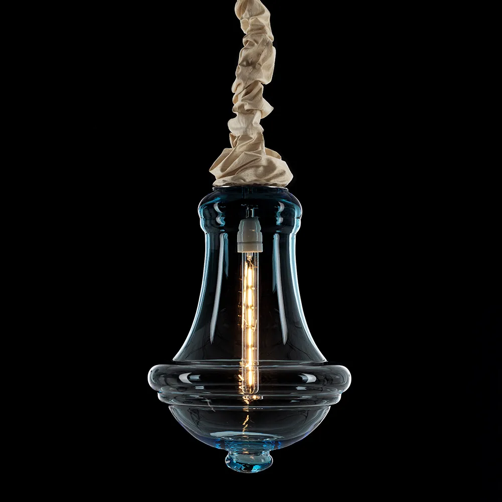 Valborg pendant lamp, Turquoise, led Bsweden