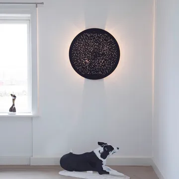 Colby wall lamp - Sand black - By Rydéns