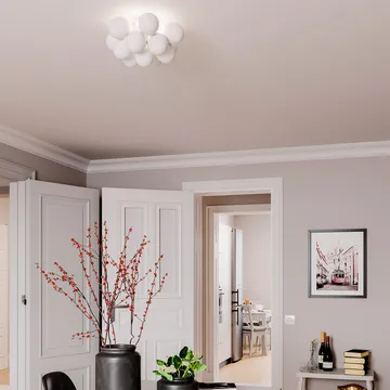 Gross ceiling lamp - Glass clear, large - By Rydéns