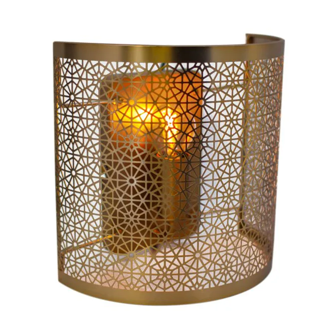 Hermine wall lamp 22 cm, Brass By Rydéns