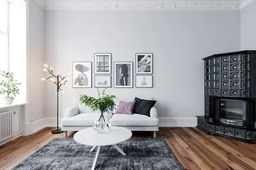 Heroes floor lamp - Matte black - By Rydéns