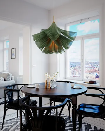 Juliette ceiling light Ø75 cm - Green - By Rydéns