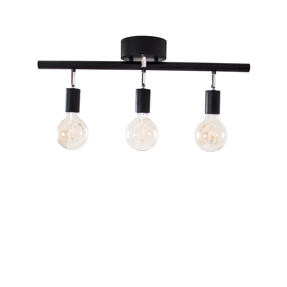 Row ceiling lamp, Black matte By Rydéns
