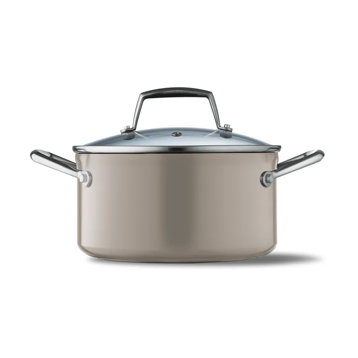 Vivian pot aluminum 3.1 L - Beige - By Tareq Taylor