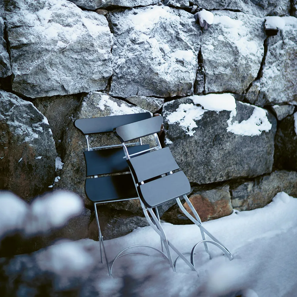 Classic No.2 chair, White, white stand Byarums bruk