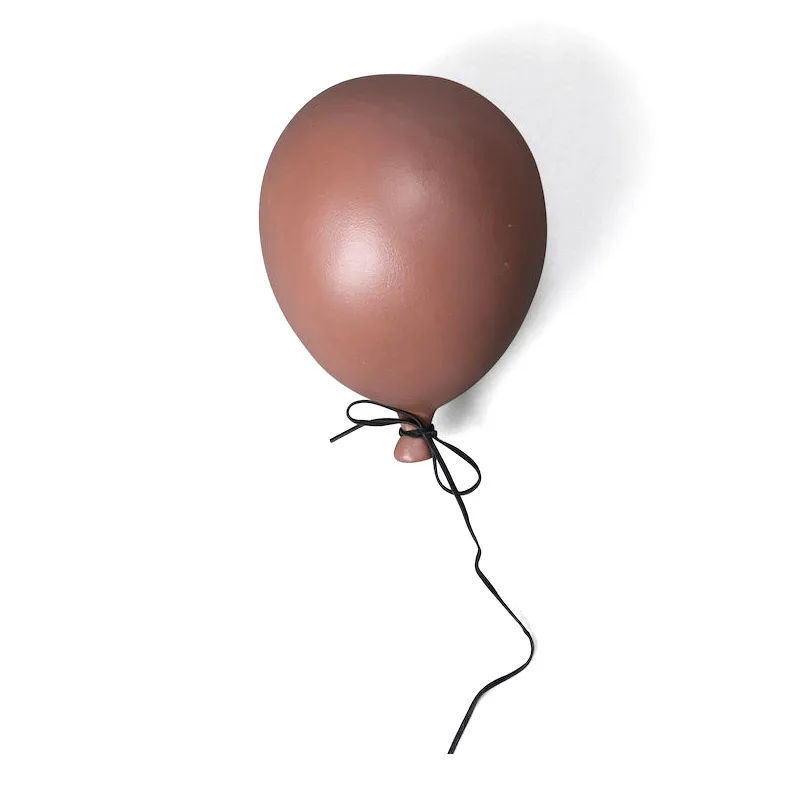 Balloon decoration 17 cm, dusty red Byon