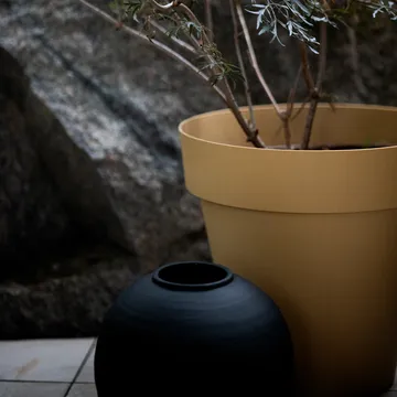 Bee flower pot Ø29.5 cm - Black - Byon