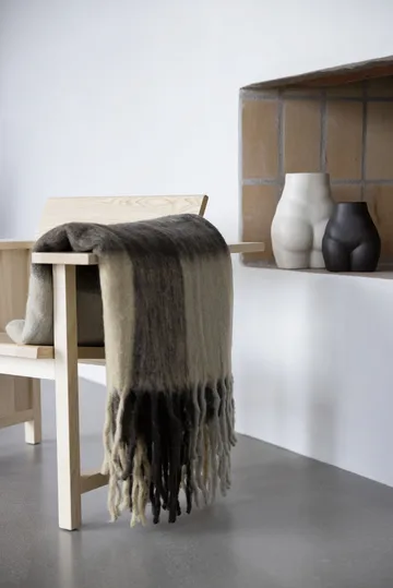Check throw - Mixed beige - Byon