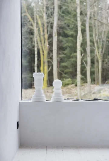 Chess Queen table lamp - White - Byon