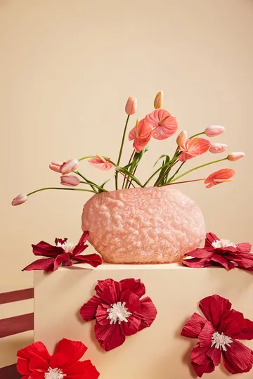 Corallo Vase L 15x45 cm - Pink - Byon