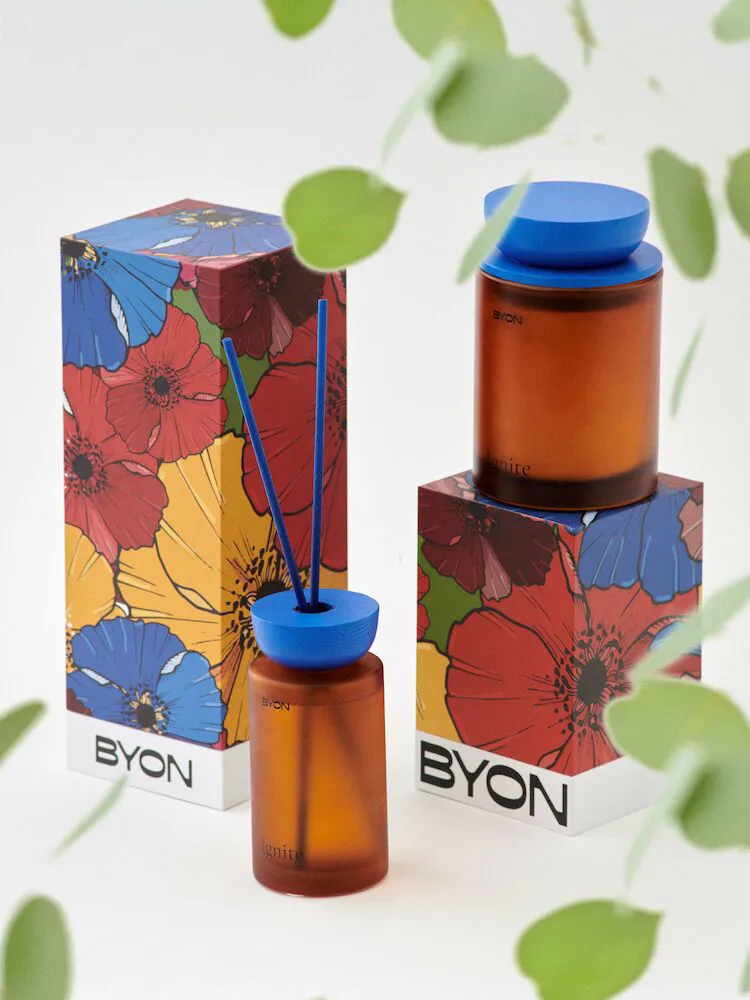 Ignite diffuser, Amber-blue Byon