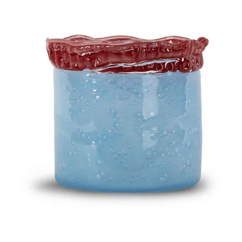 Lara lantern M 15 cm, Light blue Byon