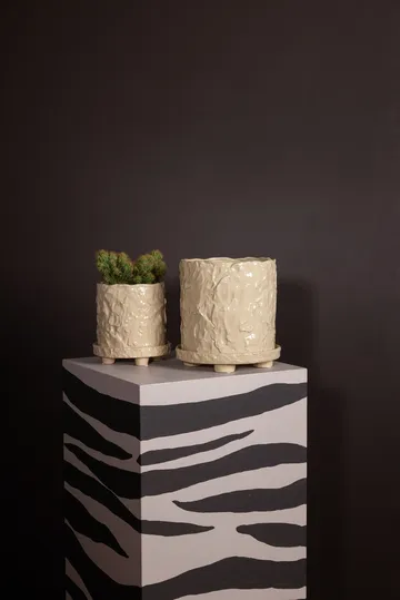 Muddy pot L Ø23 cm - Beige - Byon