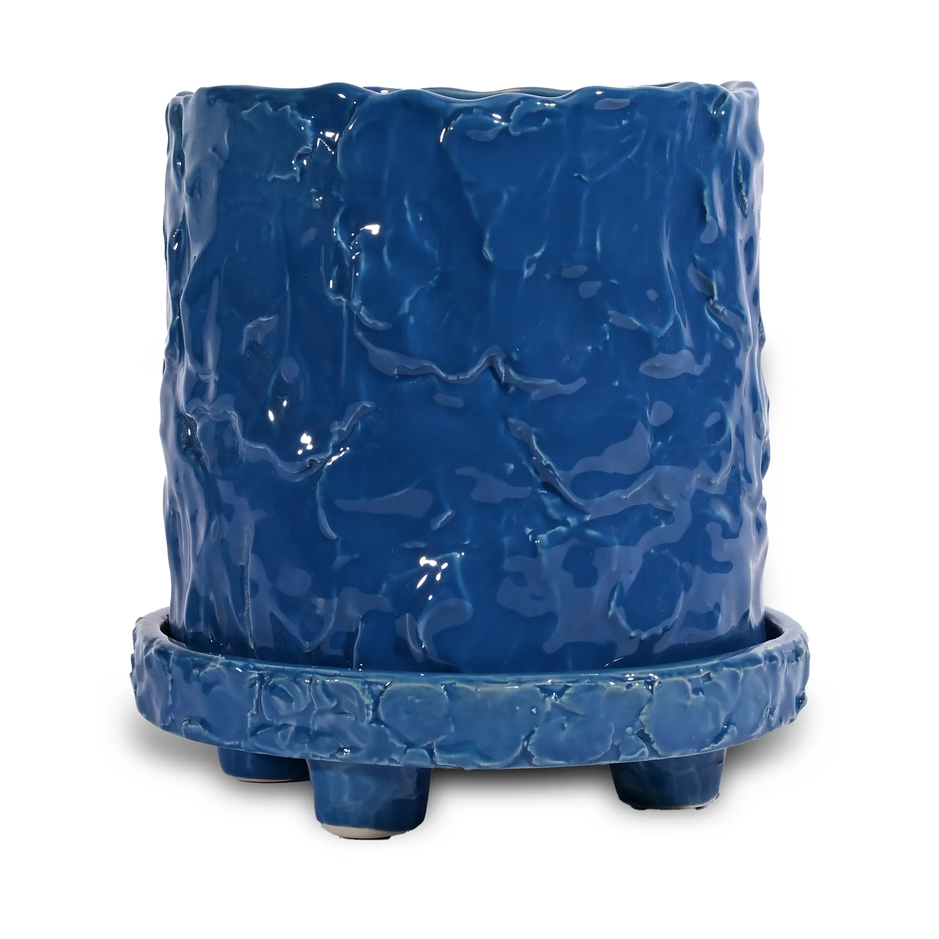 Muddy pot S Ø17.5 cm, Blue Byon