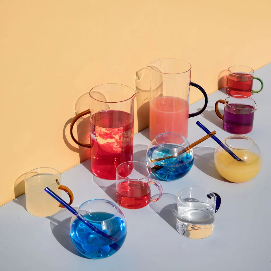 Vincent pot, Clear-blue Byon