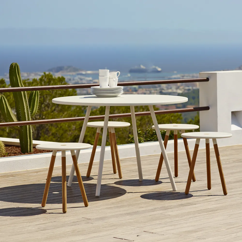 Area dining table, Lava grey Cane-line