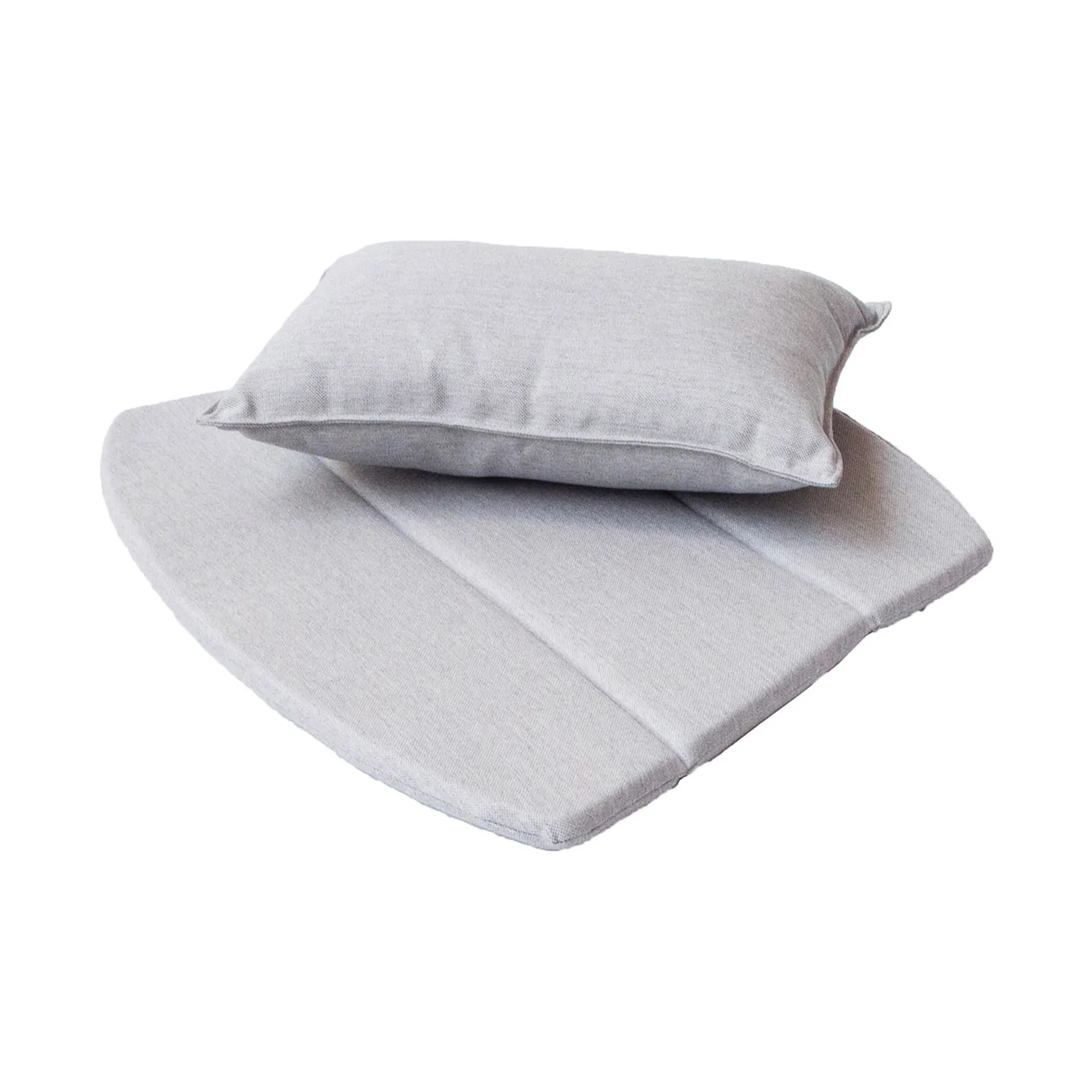 Breeze cushion set lounge chair, Cane-line Natté light grey Cane-line