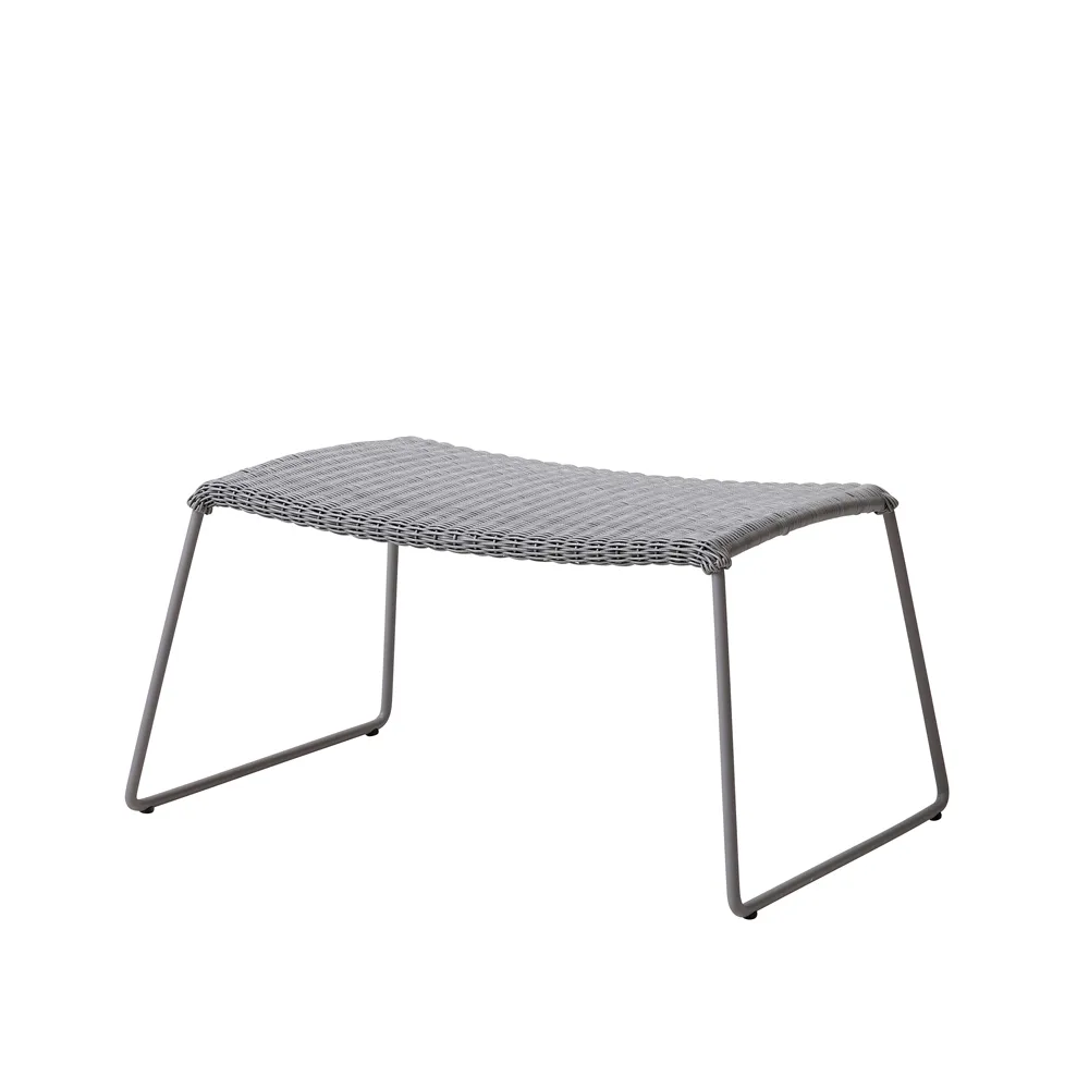 Breeze footstool, Light grey Cane-line
