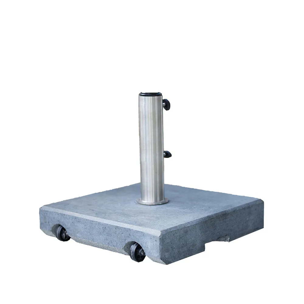 Cane-line Parasol base with wheels 50 kg, Granite Cane-line