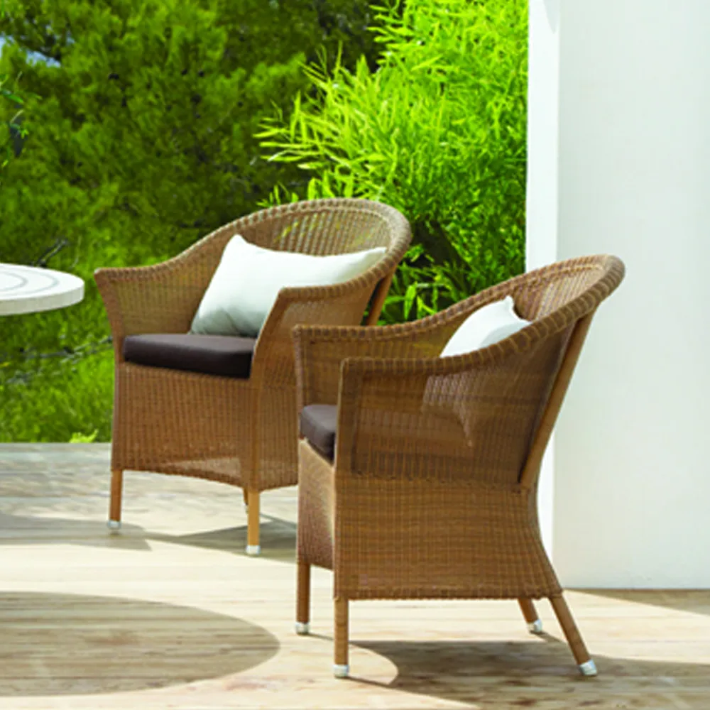 Lansing armchair weave, Taupe Cane-line