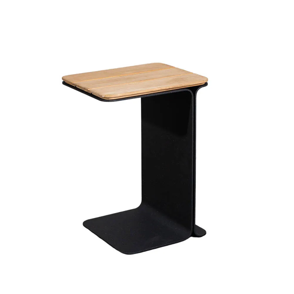 Mega side table, Teak-lava grey frame Cane-line