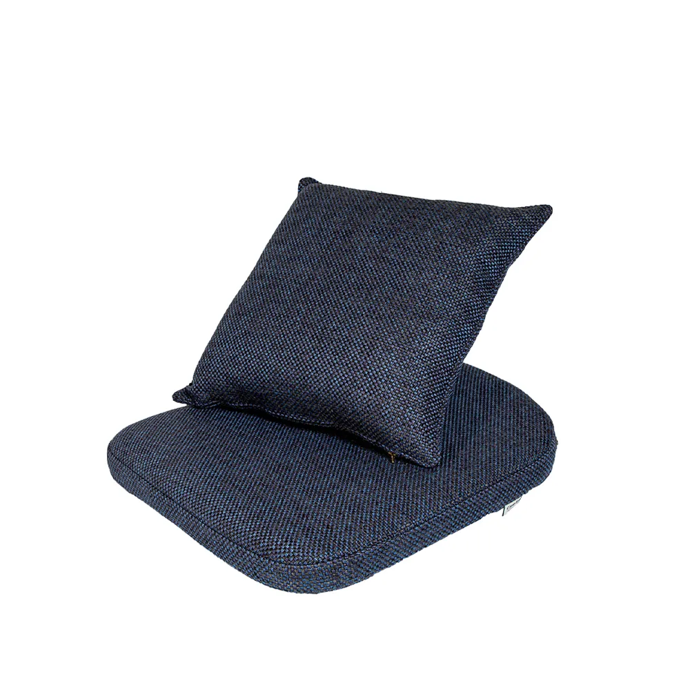 Moments chair cushion set, Cane-Line limit dark blue Cane-line