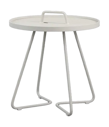 On the move table Ø44 cm - Sand - Cane-line