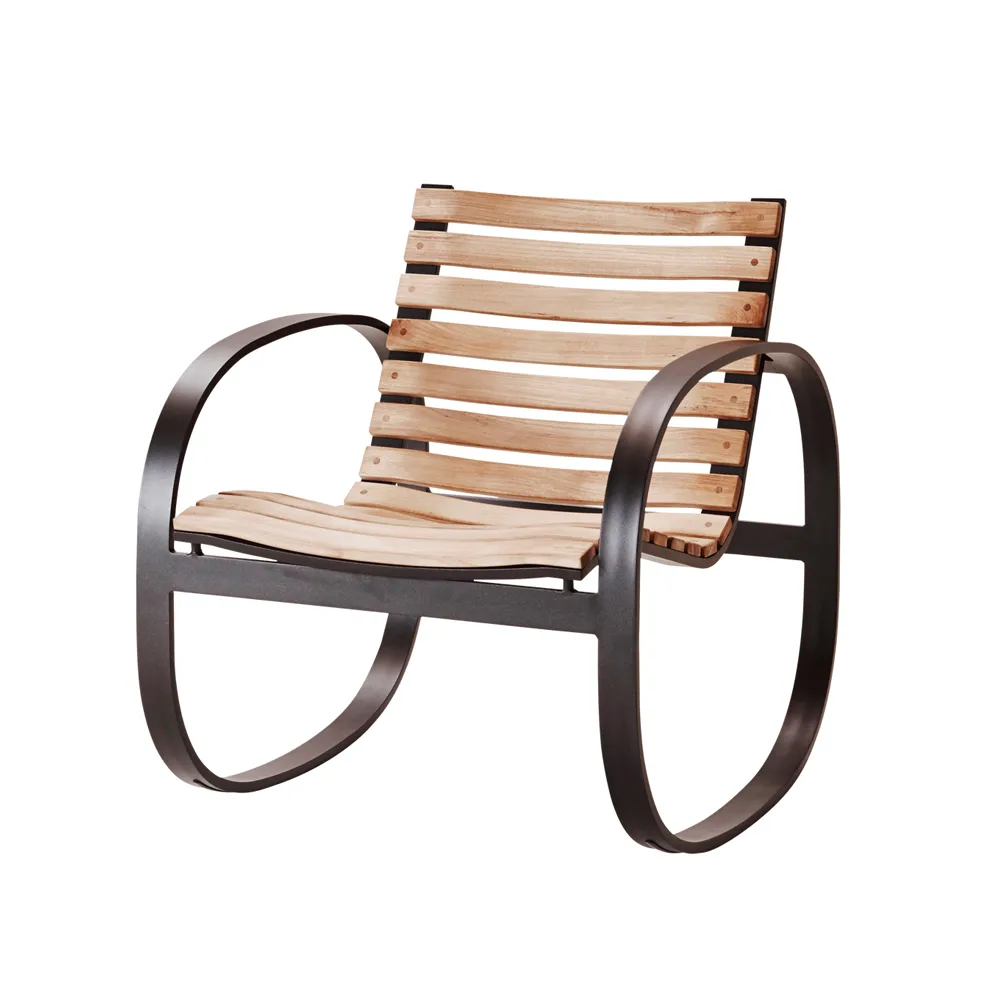 Park rocking chair, Lava grey, teak Cane-line