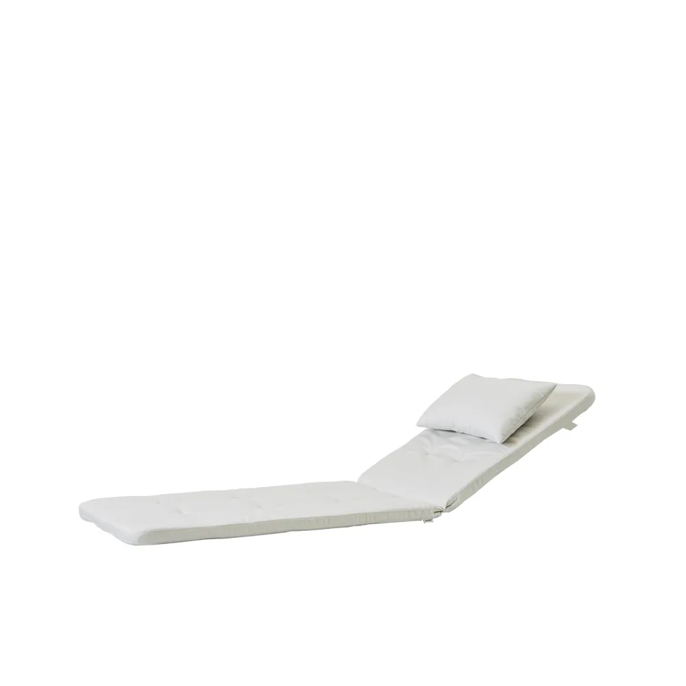 Presley sun lounger cushion, Cane-line Natté white Cane-line