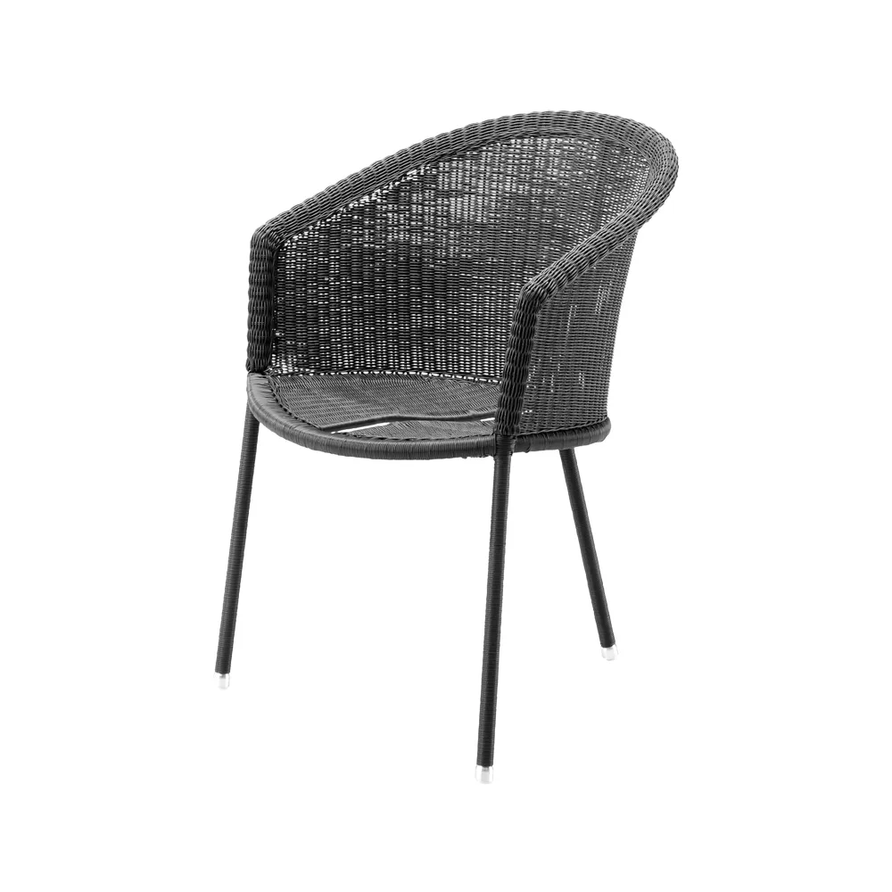 Trinity armchair, Graphite Cane-line