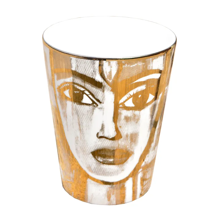 Butterfly Messenger mug gold-white - 35 cl - Carolina Gynning