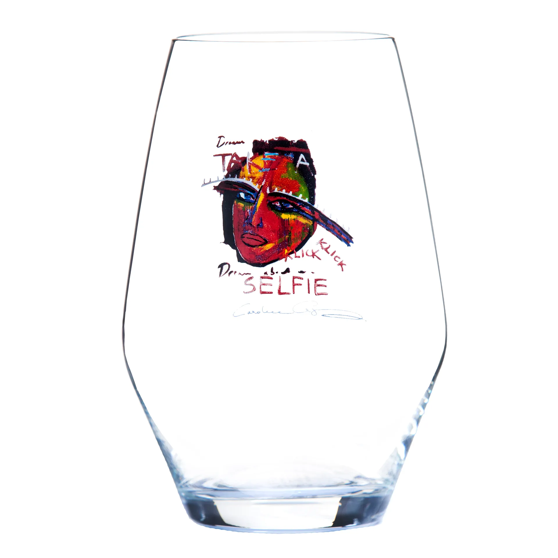 Love Me drinking glass, 35 cl Carolina Gynning