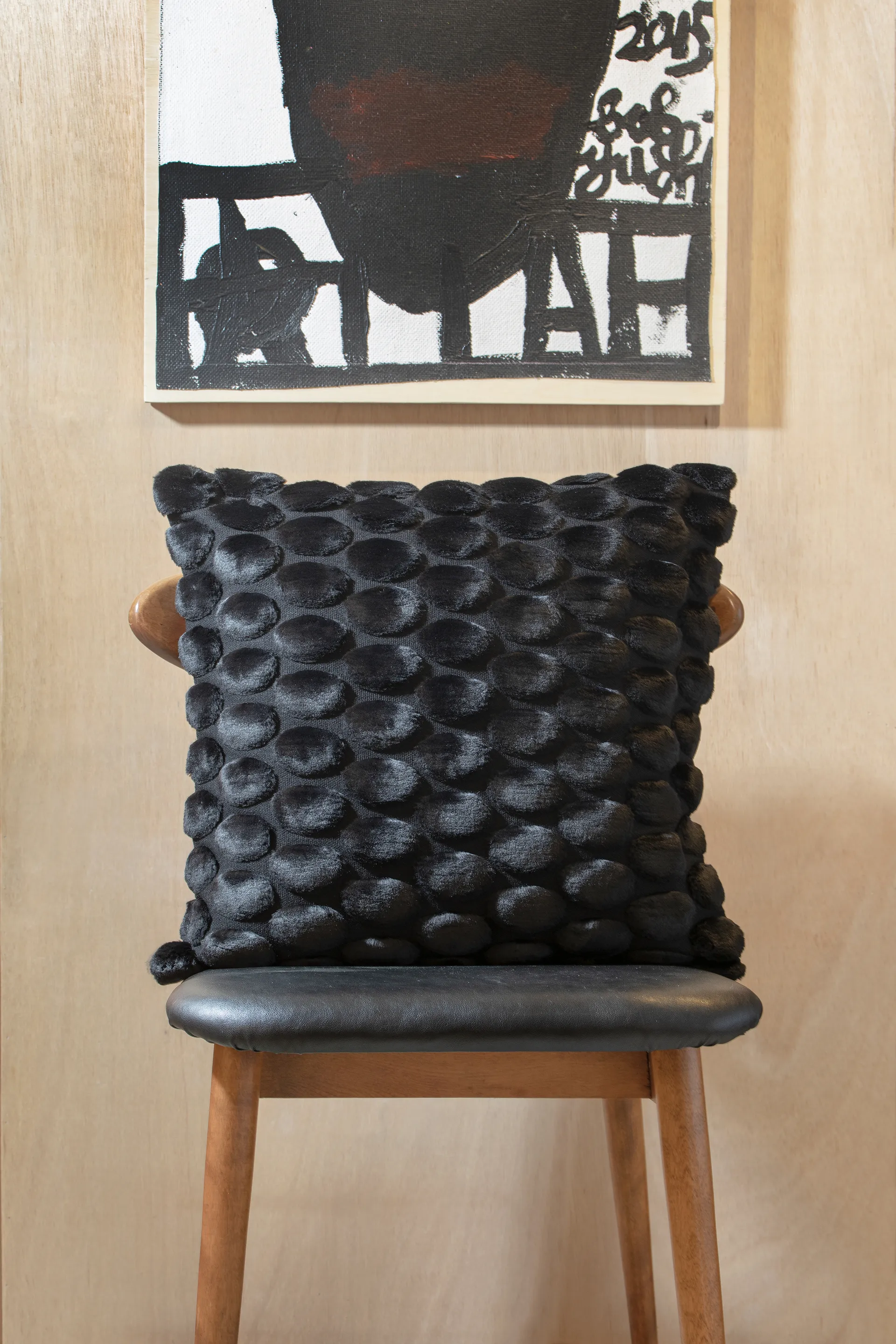 Ceannis pillow cover 50x50 cm, Black Ceannis