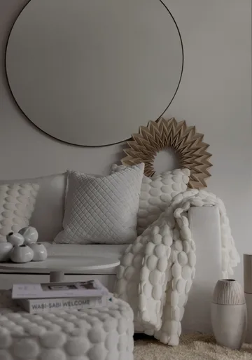 Egg Collection pillow cover 50x50 cm - White - Ceannis