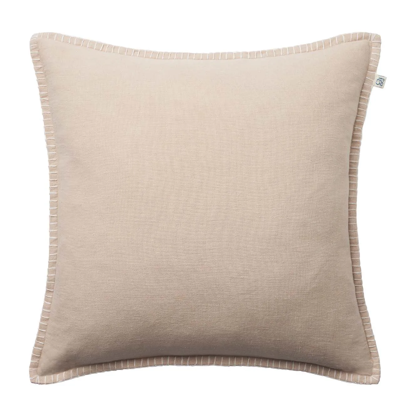 Arun cushion cover 50x50 cm, Tan-off white Chhatwal & Jonsson