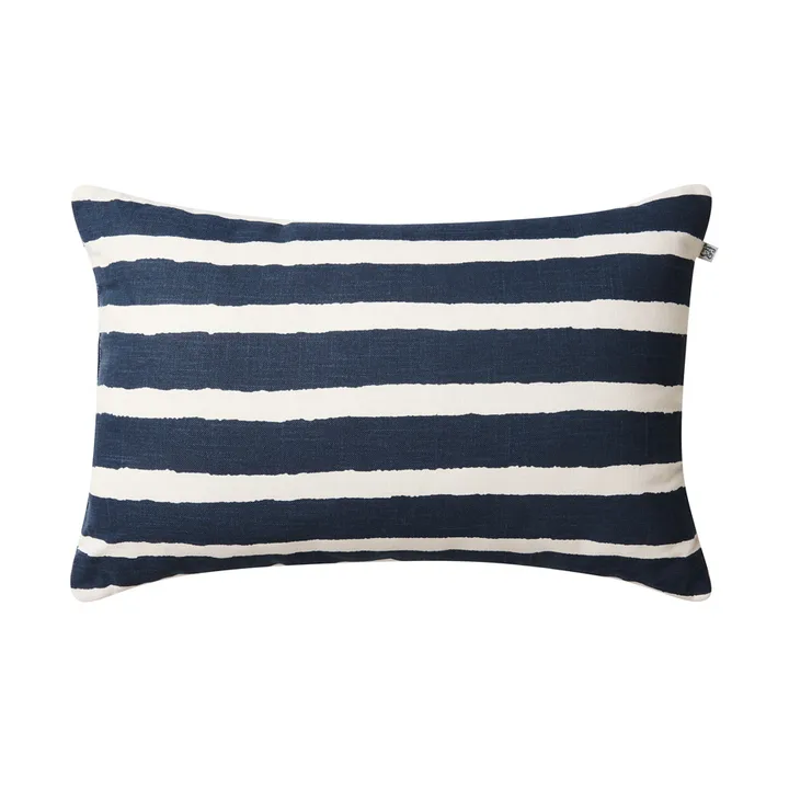 Block Stripe outdoor cushion 40x60 cm - Blue-off white - Chhatwal & Jonsson