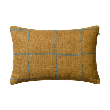 Chakra cushion cover 40x60 cm - Khaki-heaven blue - Chhatwal & Jonsson