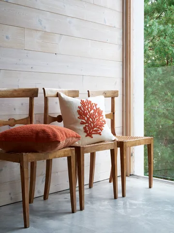 Coral pillowcase 50x50 cm - Orange - Chhatwal & Jonsson