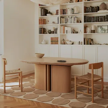 Dots rug - Light khaki/light beige, 180x270 cm - Chhatwal & Jonsson