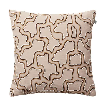 Kamal pillowcase 50x50 cm - Masala Yellow-Cognac-Off White - Chhatwal & Jonsson