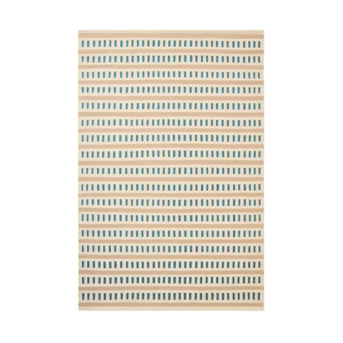 Ladakh wool rug, Off white-l. beige-heaven blue, 230x320 cm Chhatwal & Jonsson