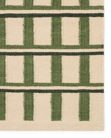 Mysore wool rug - Off white-green-dark green, 230x320 cm - Chhatwal & Jonsson