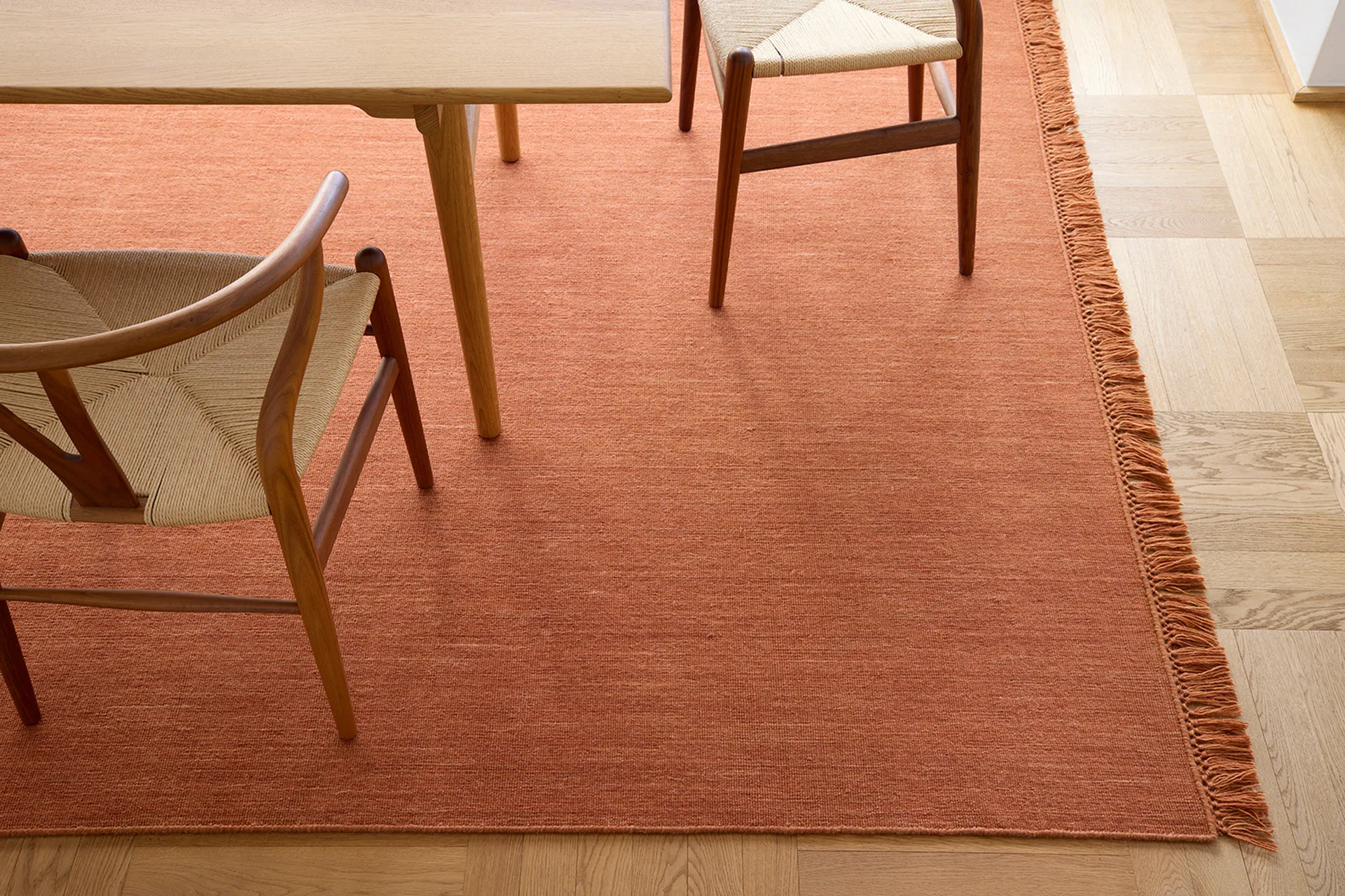 Nanda rug, Rust melange. 200x300 cm Chhatwal & Jonsson
