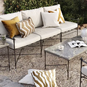 Pani Outdoor cushion - Offwhite, 50 cm - Chhatwal & Jonsson