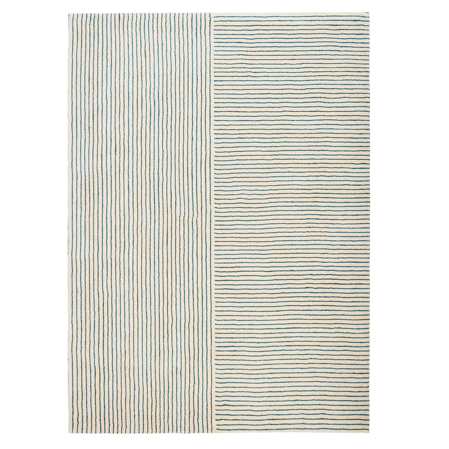 Radha wool rug 180x270 cm, Off white-heaven blue Chhatwal & Jonsson