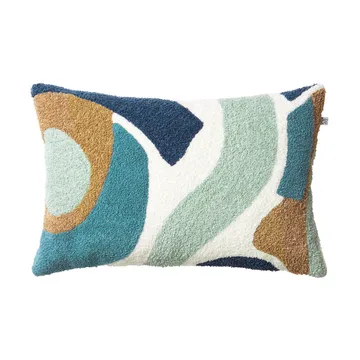 Sanskriti cushion cover 40x60 cm - Heaven blue-offwhite-sand-aqua - Chhatwal & Jonsson
