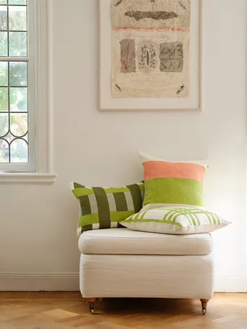 Shimla cushion cover 50x50 cm - Lime - Chhatwal & Jonsson
