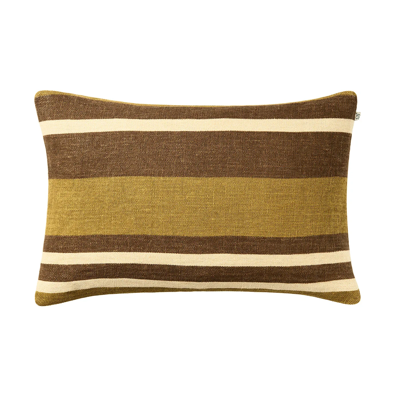 Vera cushion cover, Masala Yellow-Taupe, 40x60 cm Chhatwal & Jonsson