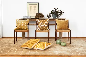 Vir pillowcase 50x50 cm - Masala yellow - Chhatwal & Jonsson